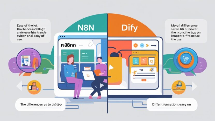 【実践比較】AI時代の業務効率化！n8nとDify、あなたのビジネスに最適なツールはどっち？