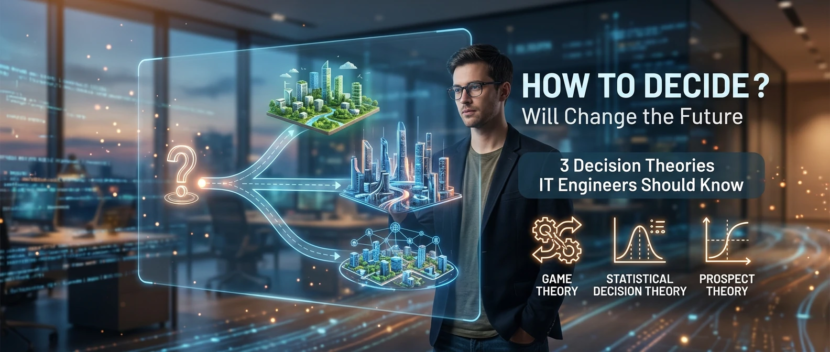 「どう決める？」が未来を変える ― ITエンジニアが知っておきたい意思決定理論3選